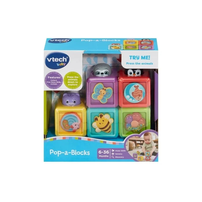 VTech Pop-a-Blocks Baby Activity Set - ebebek