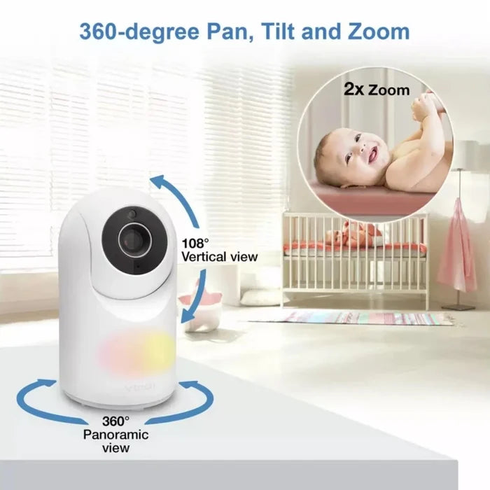 VTech VM4263 3.5" Pan & Tilt Video Monitor - ebebek