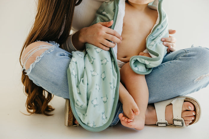 Wade Premium Baby Knit Hooded Towel