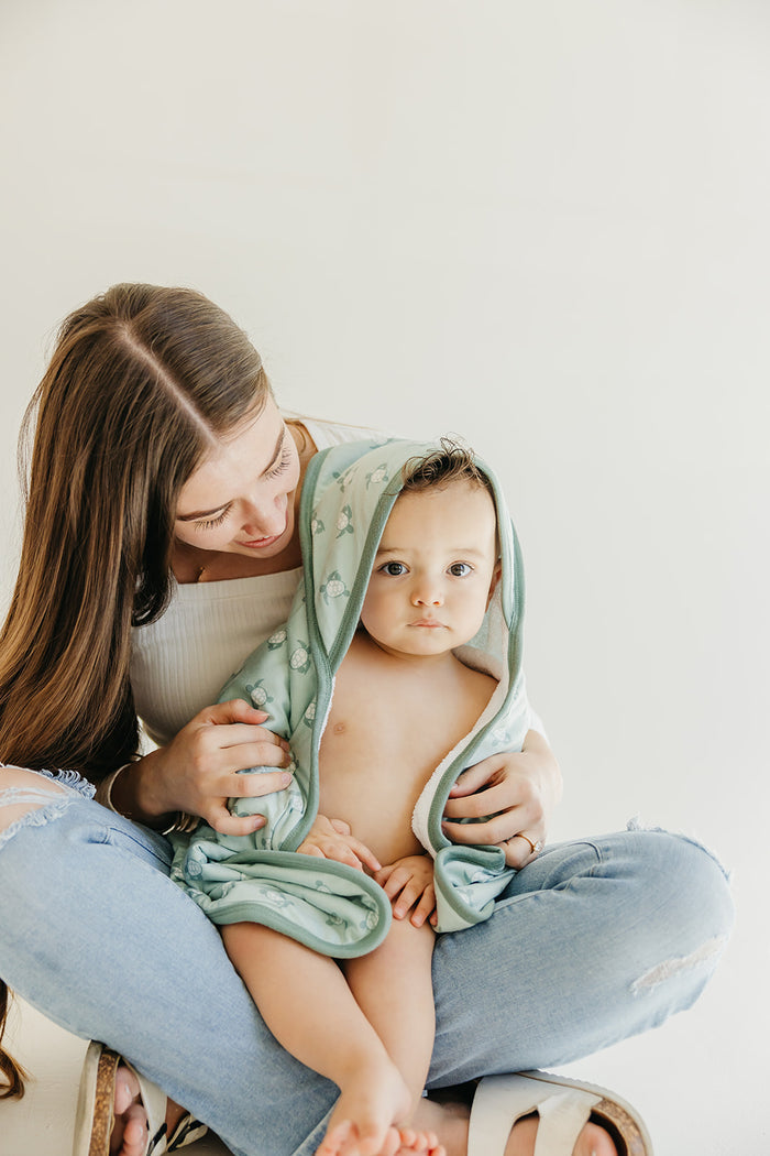 Wade Premium Baby Knit Hooded Towel