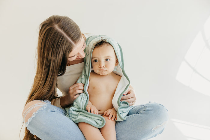 Wade Premium Baby Knit Hooded Towel
