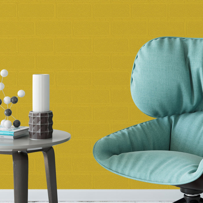 Wallpaper-Picasso Collection-Bricks-Paintable | Sq.Ft. PRICE JUST: $0.79
