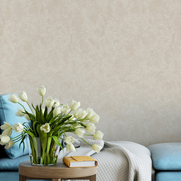 Wallpaper-Picasso Color Collection-Plaster | Sq.Ft. PRICE JUST: $0.89
