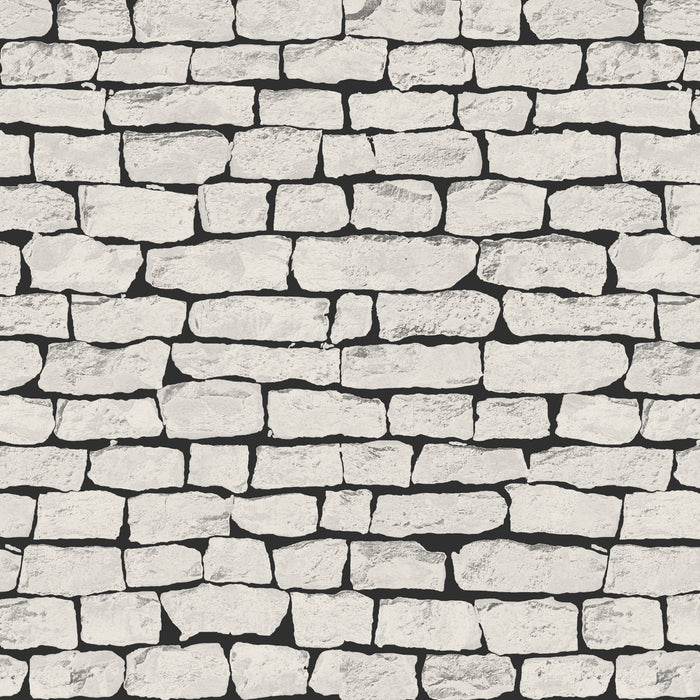 Wallpaper-Poetic Collection-Stone Wall |  Sq.Ft. PRICE JUST: $0.99