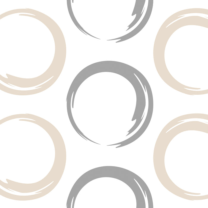 Wallpaper-Vision Collection-Circles | Sq.Ft. PRICE JUST: $1.29
