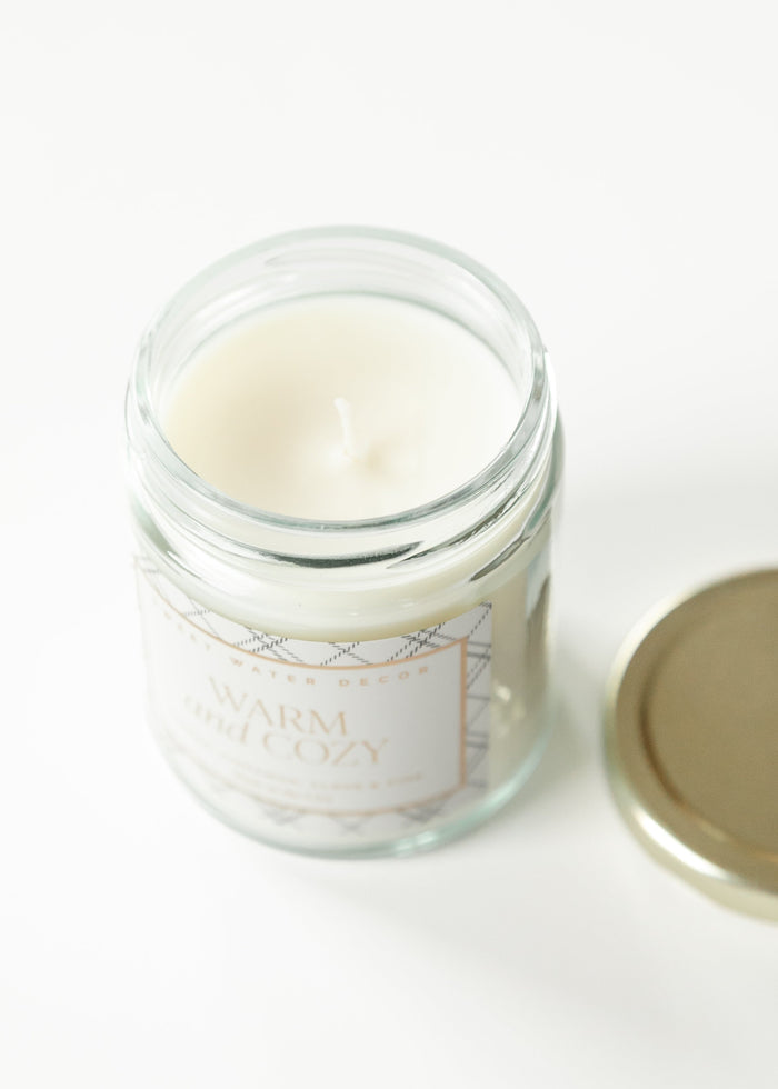 Warm and Cozy 9 oz Soy Candle FF Home + Lifestyle
