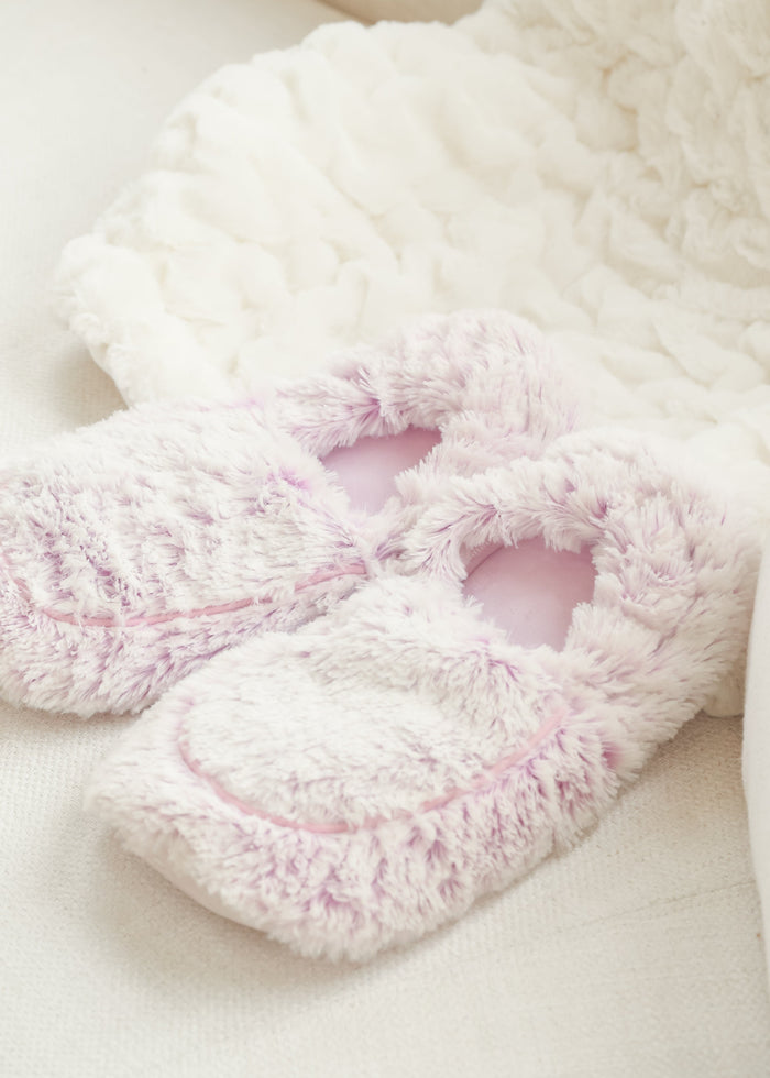 Warmies® Marshmallow Lavender Slippers Gifts
