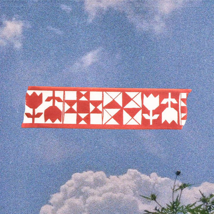 Washi Tape | Red Quilt