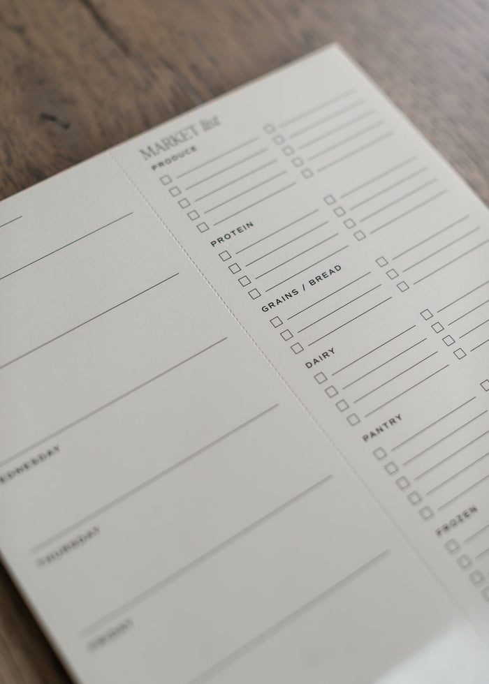 Weekly Meal Plan Notepad Gifts