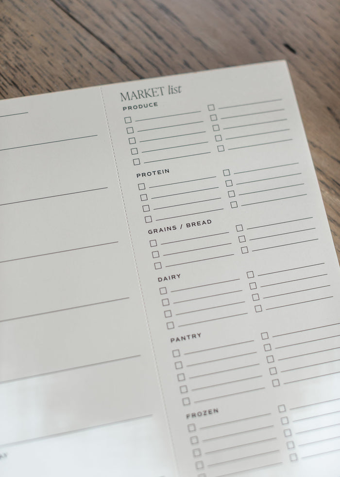 Weekly Meal Plan Notepad Gifts