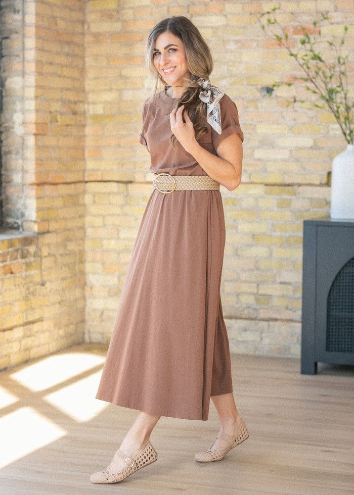 Wide Woven Oval Buckle Belt Accessory