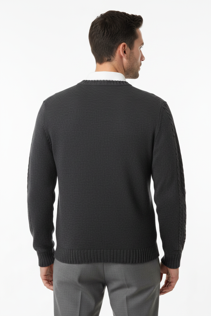 Branberry Cable Knit — Studio Back Revised