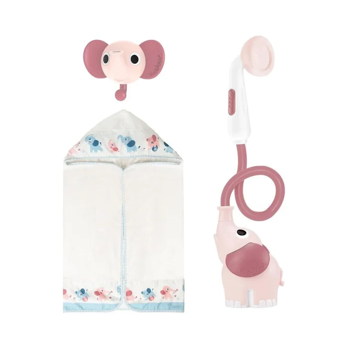 Yookidoo Baby Shower Gift Set Elephant - Blush Pink - ebebek - Black Friday