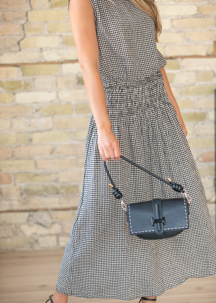 Z Supply® Brooke Smocked Waist Gingham Skirt FF Skirts