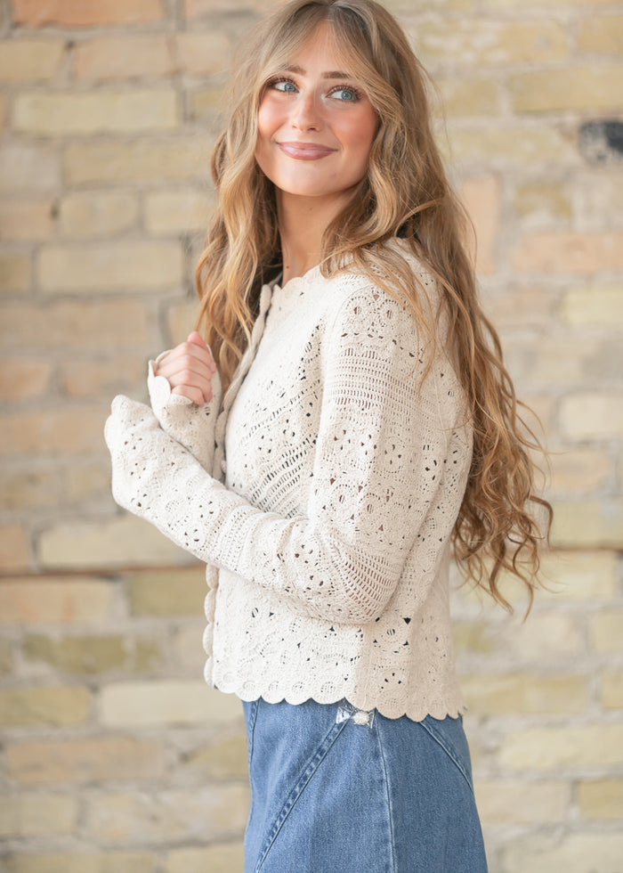 Z Supply® Cressa Open Knit Cardigan FF Layering Essentials