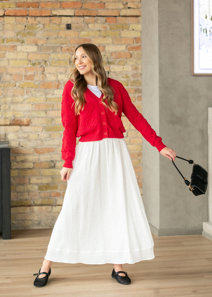 Z Supply® Embossed Heart Stitch Cardigan FF Layering Essentials