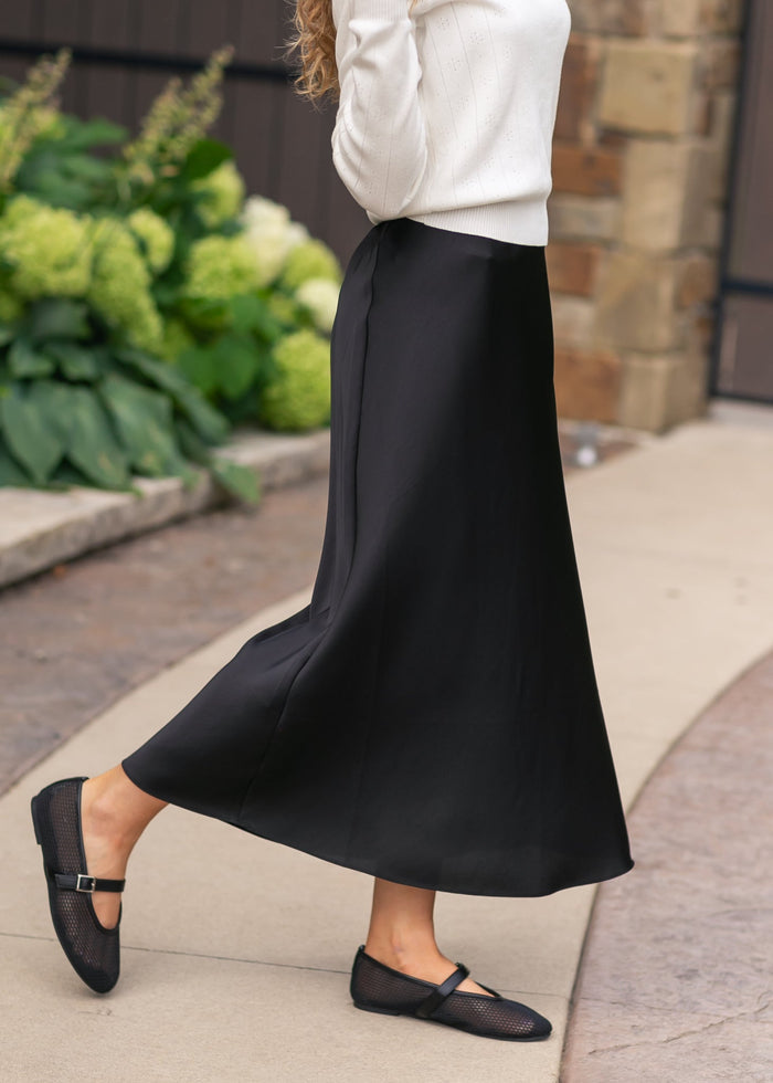 Z Supply® Izabel Luxe Satin Skirt FF Skirts