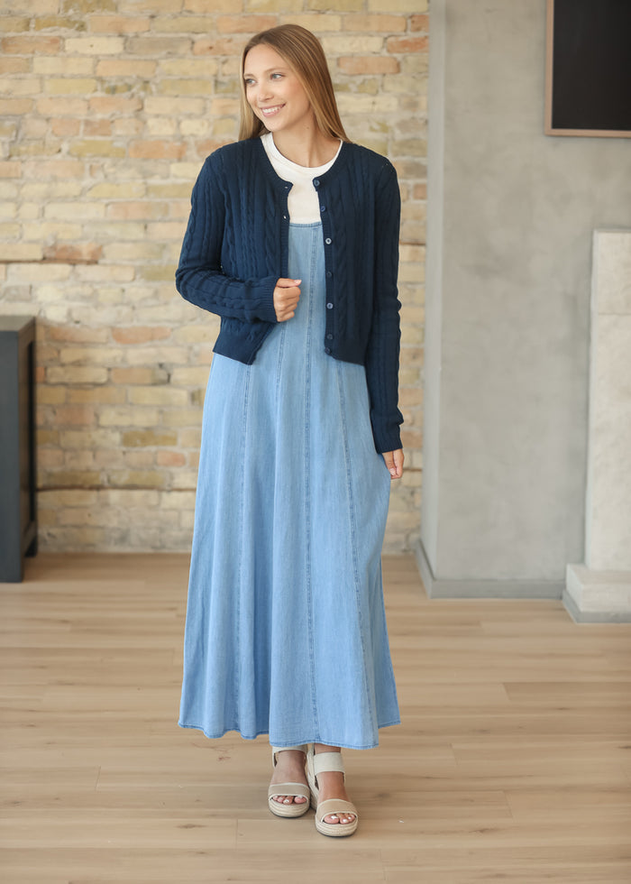Z Supply® Leonora Chambray Midi Dress FF Dresses