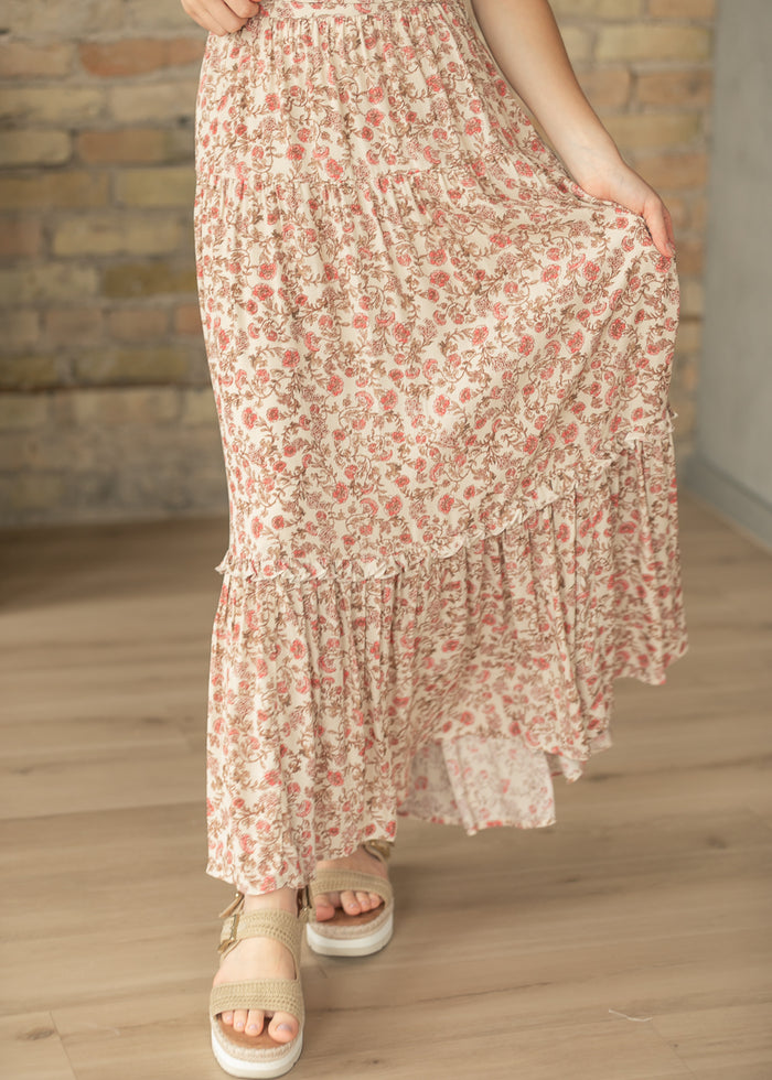 Z Supply® Moira Floral Top & Skirt Set FF Tops