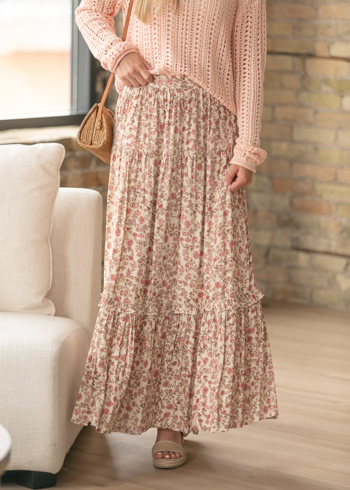Z Supply® Mora Floral Maxi Skirt FF Skirts