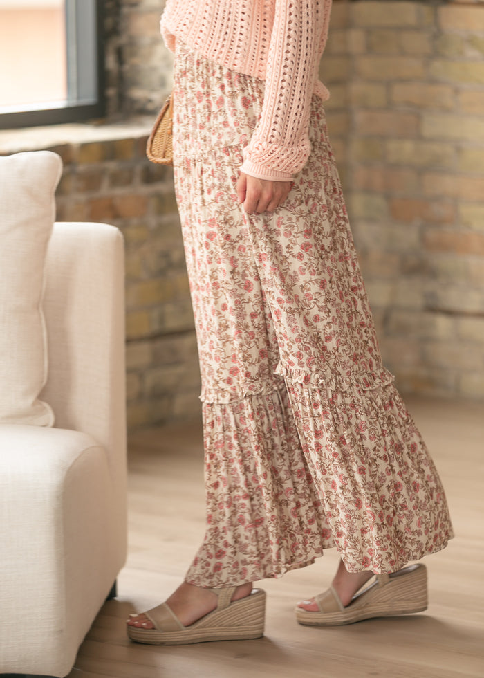 Z Supply® Mora Floral Maxi Skirt FF Skirts