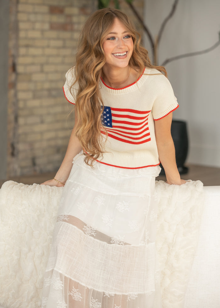 Z Supply® Sleeveless Patriot Sweater FF Tops