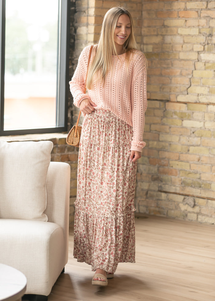 Z Supply® Upland Crochet Sweater FF Tops