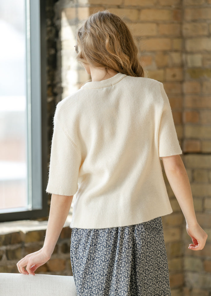 Zadie T-shirt Button Front Cardigan IC Layering Essentials