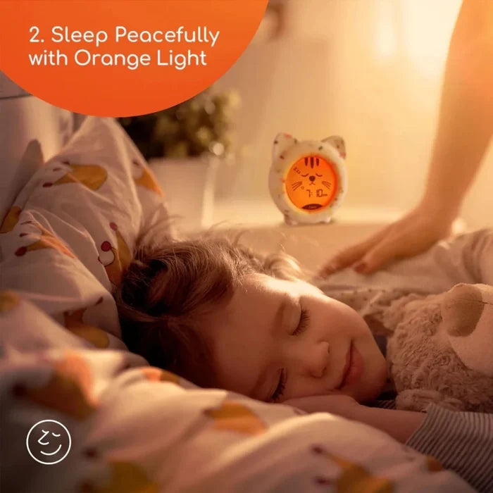 Zeepy Kip the Kitty 4 Phase Sleep Trainer Clock - ebebek