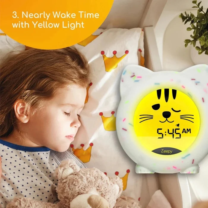 Zeepy Kip the Kitty 4 Phase Sleep Trainer Clock - ebebek