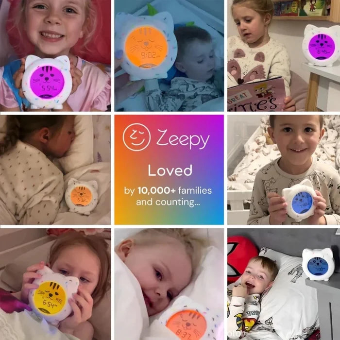 Zeepy Kip the Kitty 4 Phase Sleep Trainer Clock - ebebek