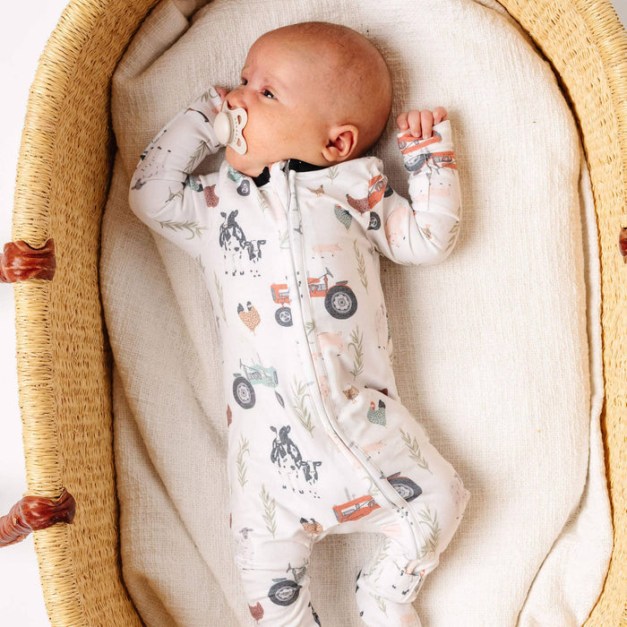 Zip-Up Footie Pajama - Jo